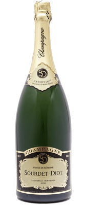 Champagne Sourdet Diot Cuveacutee de Reacuteserve、スルデ・ディオ・シャンパーニュ・キュヴェ・ド・レゼルヴ NV